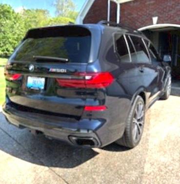 Carbon Black Metallic 2021 BMW X7 M50i