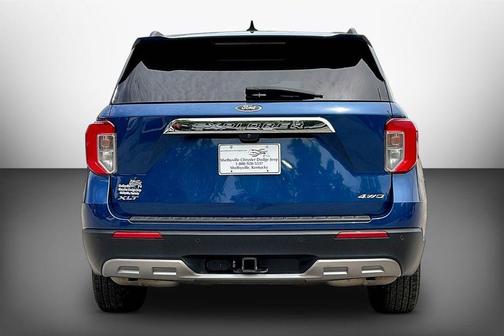 Blue Metallic 2022 Ford Explorer XLT