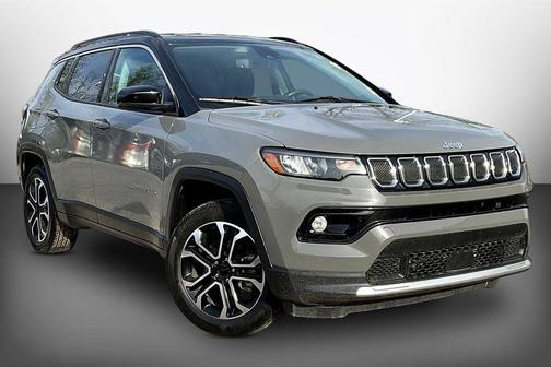 Sting Gray Clearcoat 2022 Jeep Compass Limited