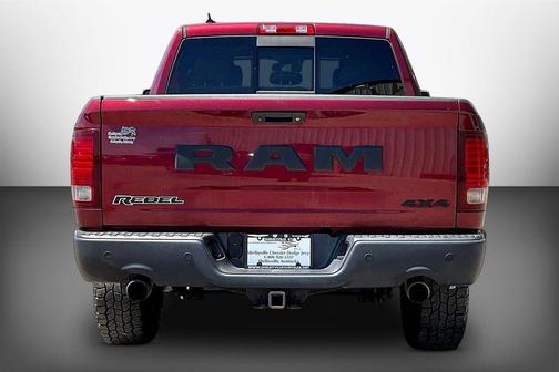 Delmonico Red Pearlcoat 2018 RAM 1500 Rebel