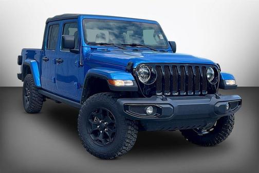 Hydro Blue Pearlcoat 2022 Jeep Gladiator Sport