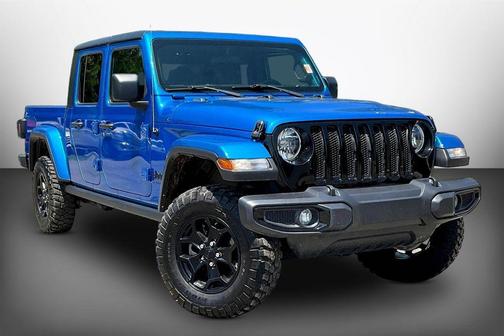 Hydro Blue Pearlcoat 2022 Jeep Gladiator Sport