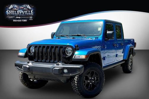 Hydro Blue Pearlcoat 2022 Jeep Gladiator Sport