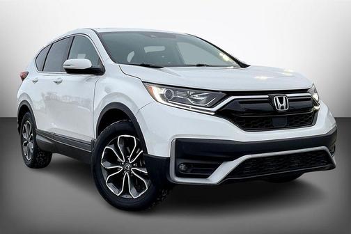Platinum White Pearl 2021 Honda CR-V EX