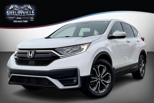 Platinum White Pearl 2021 Honda CR-V EX