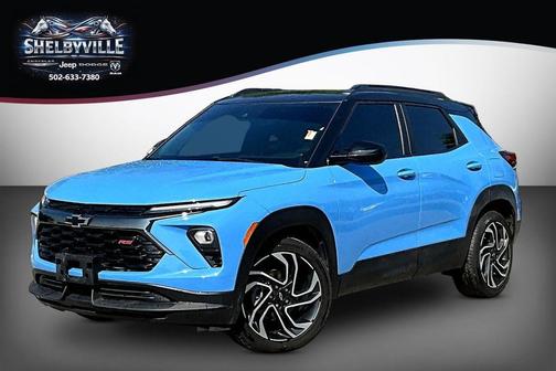 Fountain Blue 2024 Chevrolet Trailblazer RS