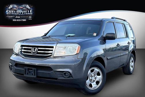 Gray 2013 Honda Pilot LX
