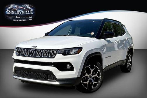 Bright White Clearcoat 2025 Jeep Compass Limited