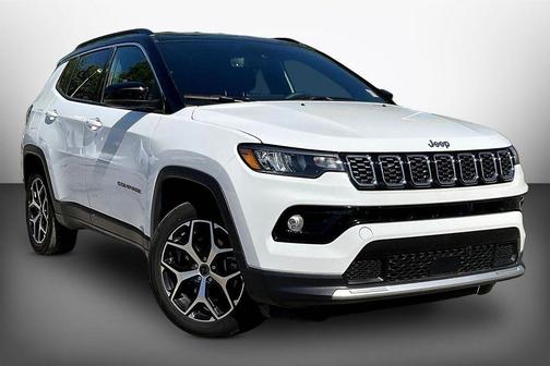 Bright White Clearcoat 2025 Jeep Compass Limited