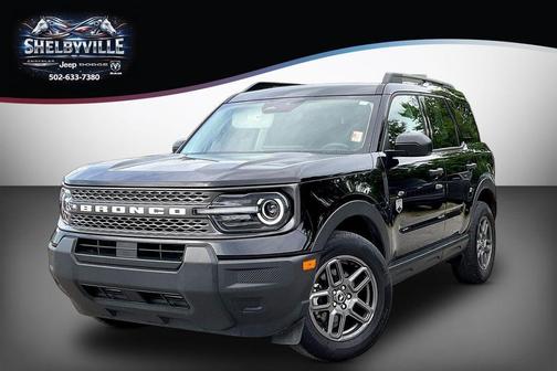 Shadow Black 2025 Ford Bronco Sport Big Bend