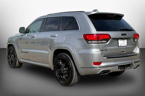 Billet Silver Metallic Clearcoat 2015 Jeep Grand Cherokee Overland