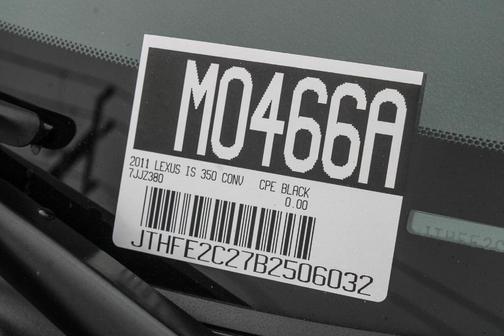 2011 Lexus IS 350C Base