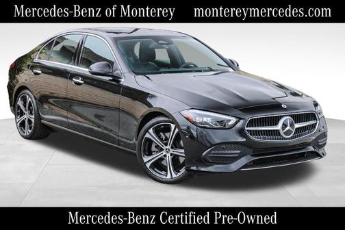 Black 2025 Mercedes-Benz C-Class C 300 4MATIC