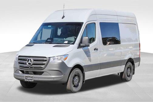 Silver Gray 2026 Mercedes-Benz Sprinter 2500 144 WB Standard Roof Crew