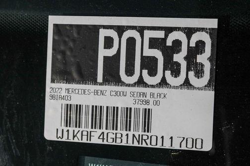 2022 Mercedes-Benz C-Class C 300