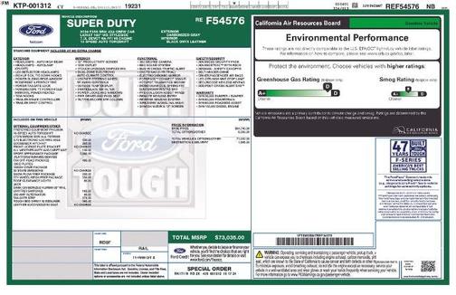 CARBONIZED GRAY 2024 Ford F-250 LARIAT
