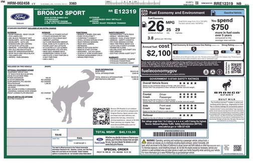 2024 Ford Bronco Sport Outer Banks