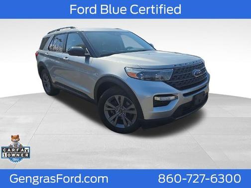 ICONIC SILVER METALLIC 2022 Ford Explorer XLT SUV
