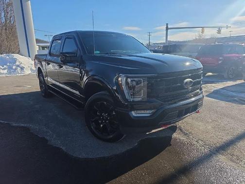 AGATE BLACK METALLIC 2022 Ford F-150 LARIAT Truck