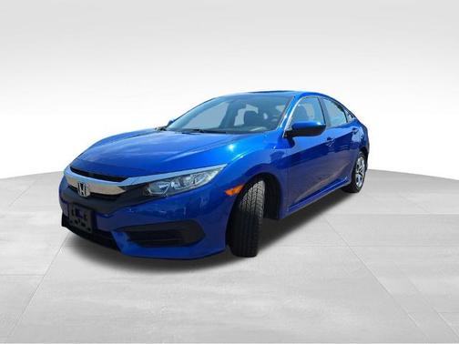 Blue 2018 Honda Civic LX