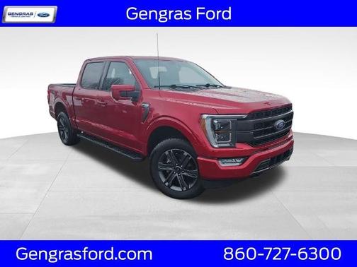 RAPID RED MET TINTED CC 2023 Ford F-150 LARIAT Truck
