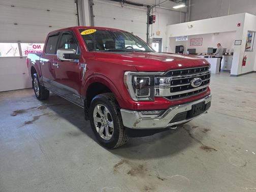 Rapid Red Metallic Tinted Clearcoat 2022 Ford F-150 Lariat Truck