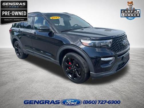 AGATE BLACK METALLIC 2023 Ford Explorer ST SUV