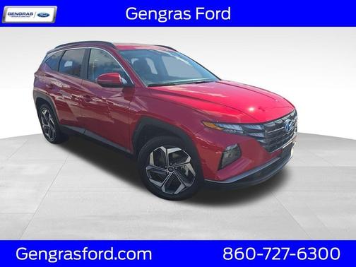 Calypso Red 2023 Hyundai TUCSON SEL SUV