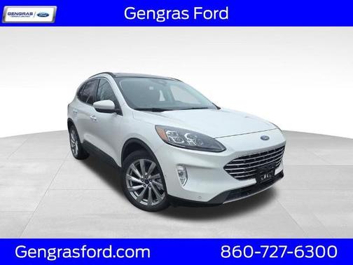 STAR WHITE METALLIC TRI-COA 2022 Ford Escape TITANIUM SUV