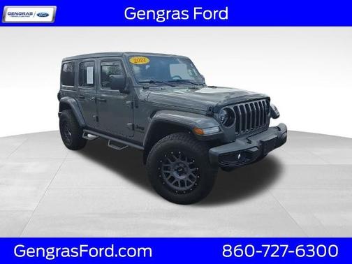 Sting Gray Clearcoat 2021 Jeep Wrangler Unlimited SAHARA