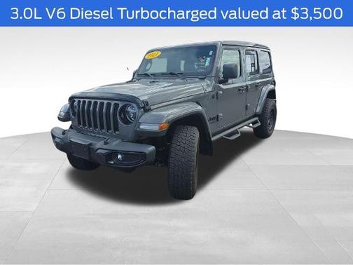 Sting Gray Clearcoat 2021 Jeep Wrangler Unlimited SAHARA