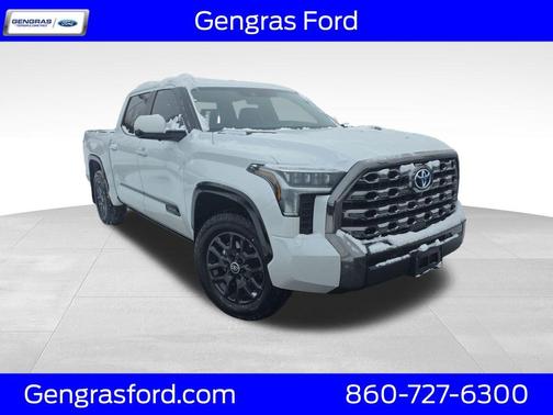 Wind Chill Pearl 2024 Toyota Tundra Hybrid Platinum Truck