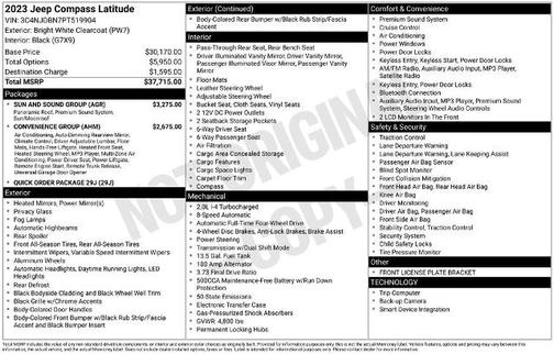 2023 Jeep Compass LATITUDE
