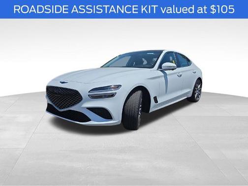 Alta White 2026 Genesis G70 2.5T PRESTIGE