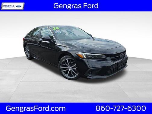 Crystal Black Pearl 2024 Honda Civic TOURING Sedan
