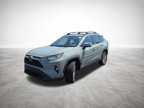 Gray 2021 Toyota RAV4 XLE PREMIUM