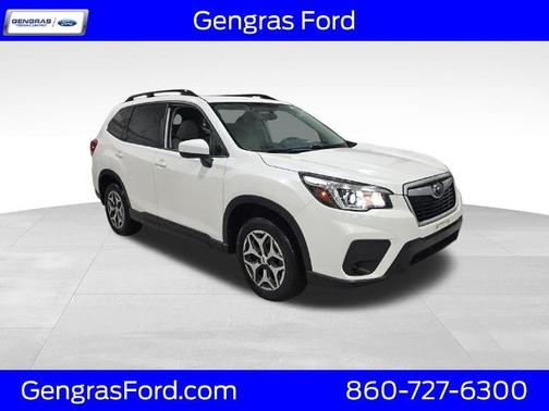 Crystal White Pearl 2019 Subaru Forester PREMIUM