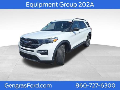 STAR WHITE MET TRI-COAT 2022 Ford Explorer XLT