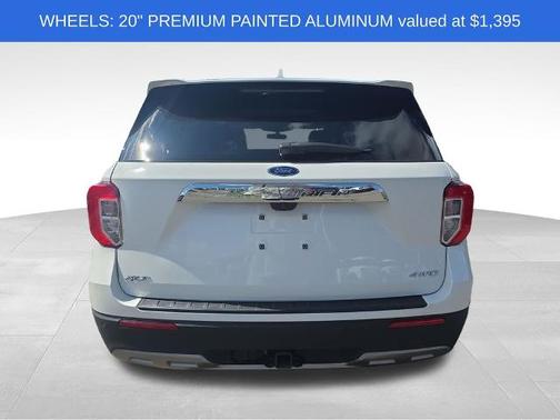 STAR WHITE MET TRI-COAT 2022 Ford Explorer XLT