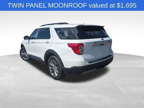 STAR WHITE MET TRI-COAT 2022 Ford Explorer XLT