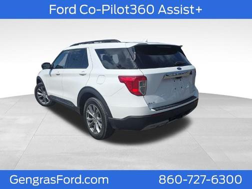 STAR WHITE MET TRI-COAT 2022 Ford Explorer XLT