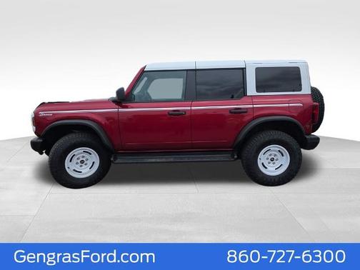 RUBY RED MET TNTD CLEARCOAT 2025 Ford Bronco HERITAGE EDITION