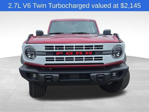 RUBY RED MET TNTD CLEARCOAT 2025 Ford Bronco HERITAGE EDITION