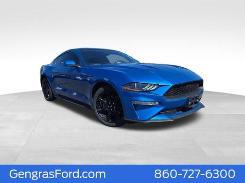 VELOCITY BLUE 2020 Ford Mustang ECOBOOST PREMIUM