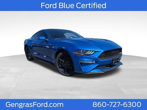 VELOCITY BLUE 2020 Ford Mustang ECOBOOST PREMIUM