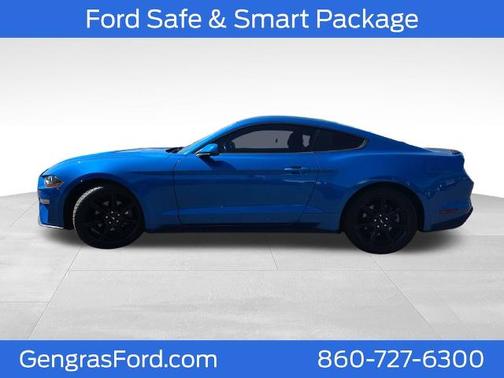 VELOCITY BLUE 2020 Ford Mustang ECOBOOST PREMIUM