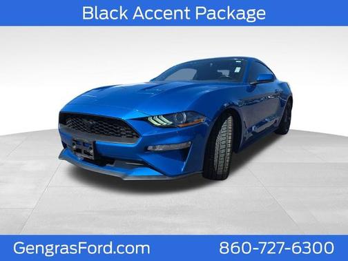 VELOCITY BLUE 2020 Ford Mustang ECOBOOST PREMIUM