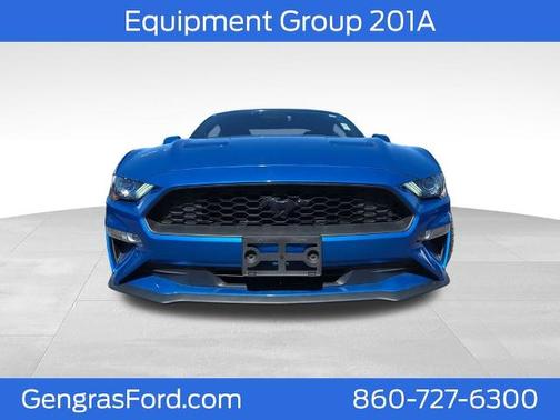VELOCITY BLUE 2020 Ford Mustang ECOBOOST PREMIUM