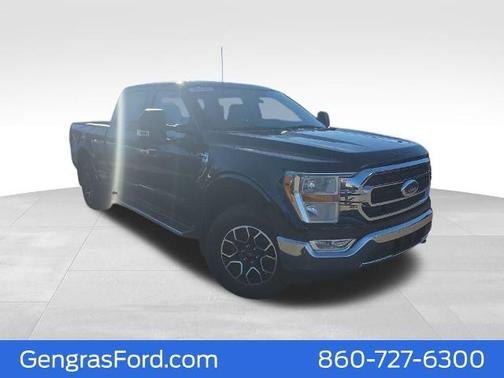 AGATE BLACK METALLIC 2022 Ford F-150 XLT