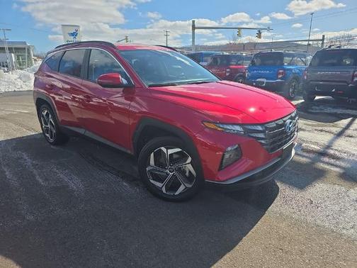 Calypso Red 2023 Hyundai TUCSON SEL SUV